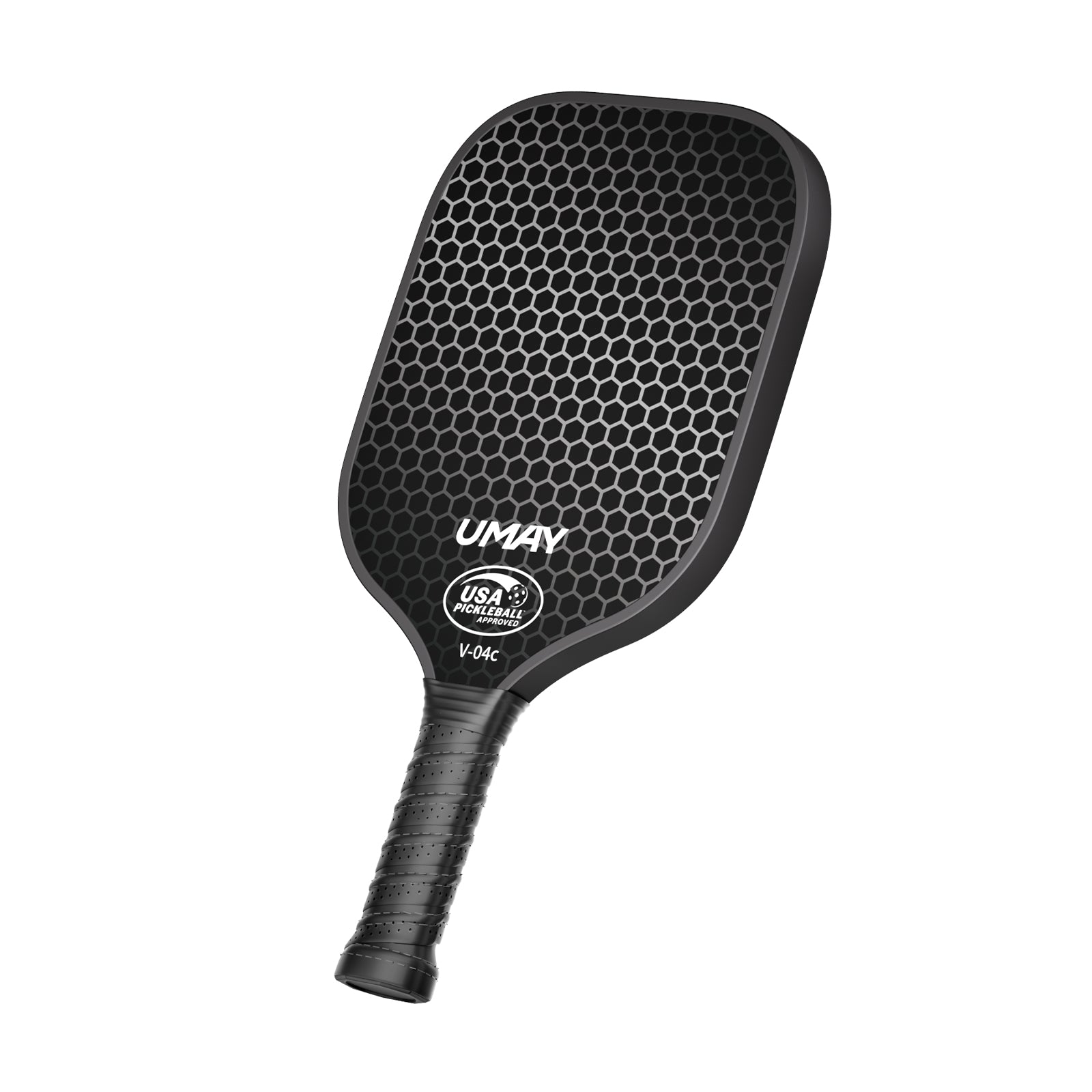 Main _ Umay CPB20 Carbon Fiber Pickleball Paddle Set with Cover & Overgrip