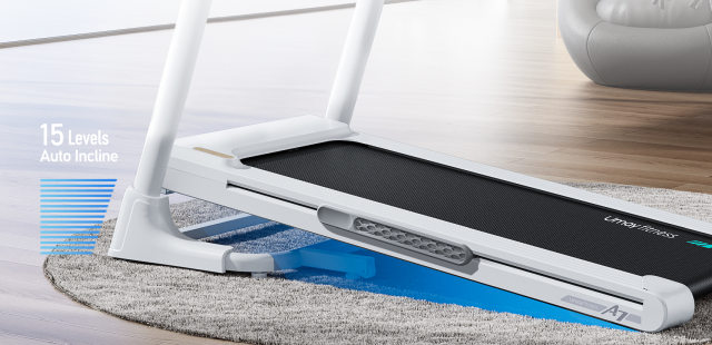 15 Levels Auto Incline - Umay A7 Next-Gen Fashion Smart Treadmill (Flagship) Highlights