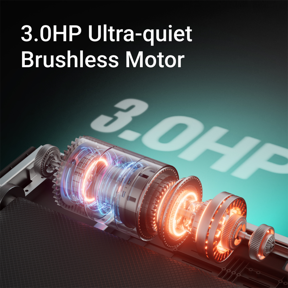 3.0HP Ultra-quiet Brushless Motor - Umay A7 Next-Gen Fashion Smart Treadmill (Flagship)