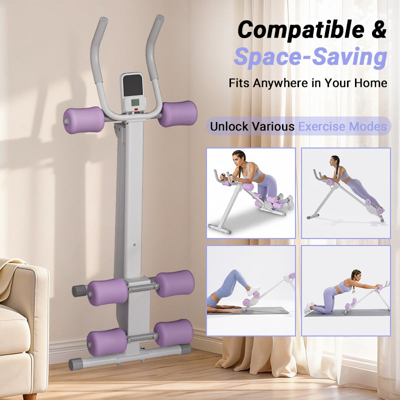 Compatible & Space-Saving_Umay Abs & Waist Training Machine