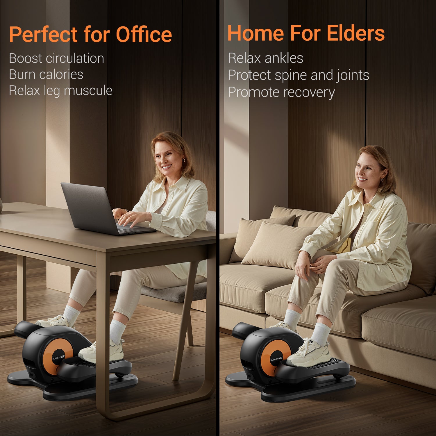 Umay U5 Under Desk Elliptical Trainer
