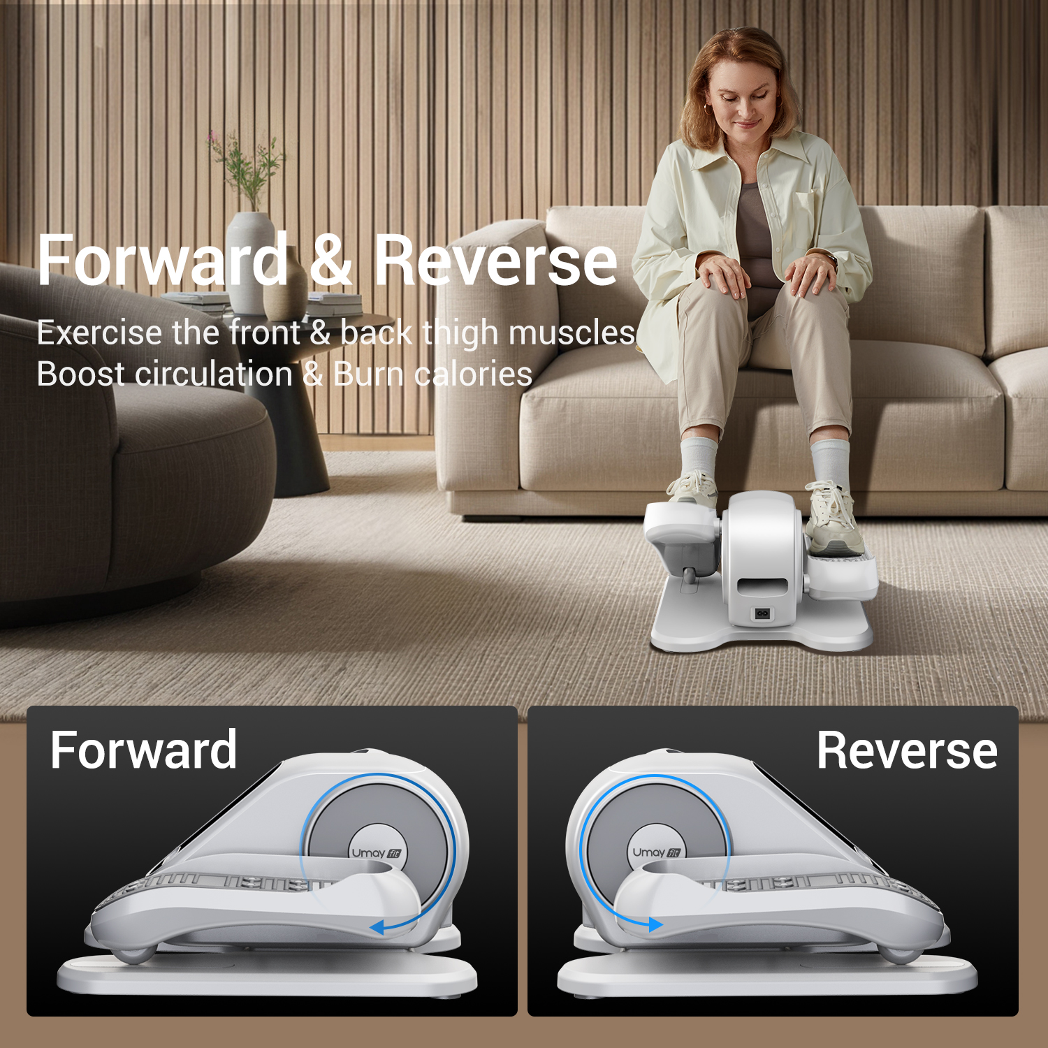 Umay U5 Under Desk Elliptical Trainer