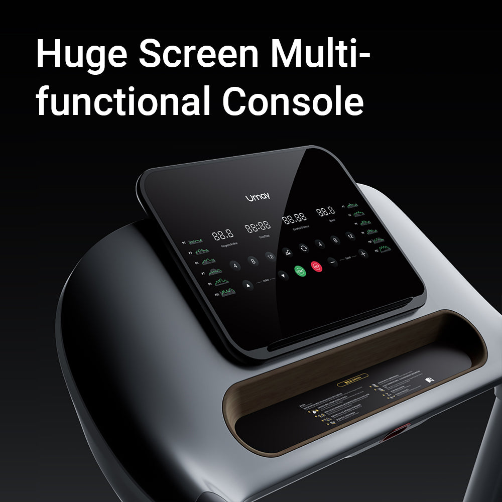 Huge Screen Multi-functional Console - Umay A7 Next-Gen Fashion Smart Treadmill (Flagship)