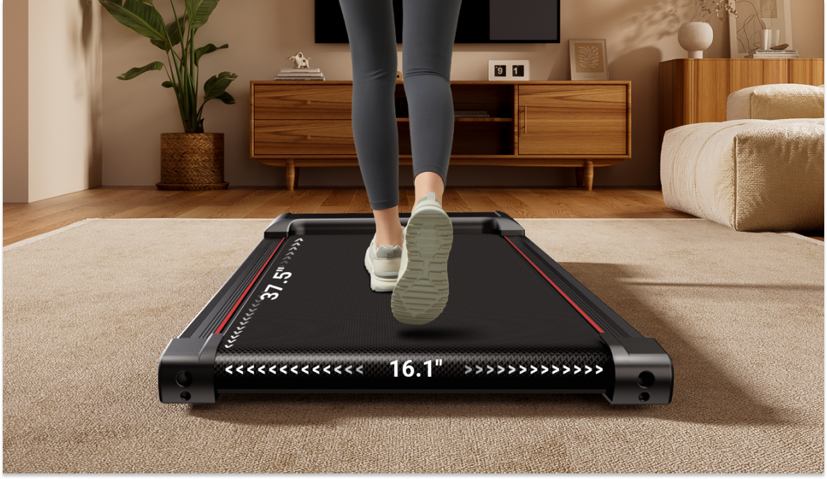 Larger Running Surface - Umay CURSOR S5 Walking Pad