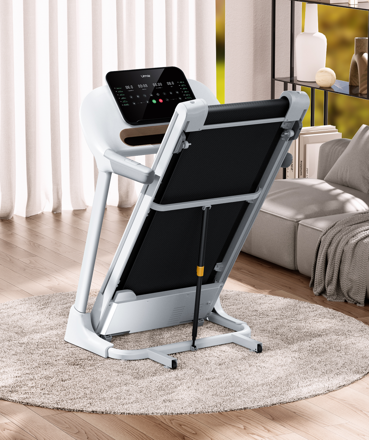 Occupying just 0.3m², Smaller than a Single Chair!