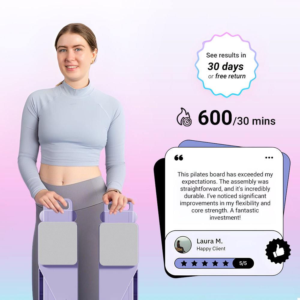 Umay Ultimate Split-style Detachable Pilates Abdominal Board【New Upgrade】