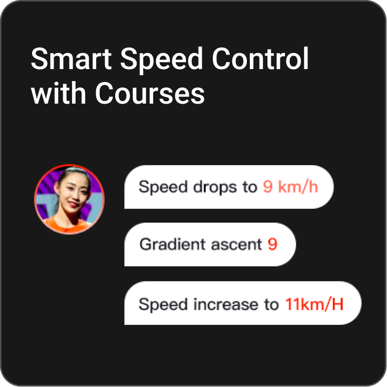 Smart Speed Control with Courses