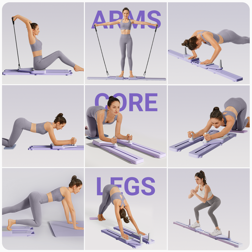 Umay Ultimate Split-style Detachable Pilates Abdominal Board【New Upgrade】