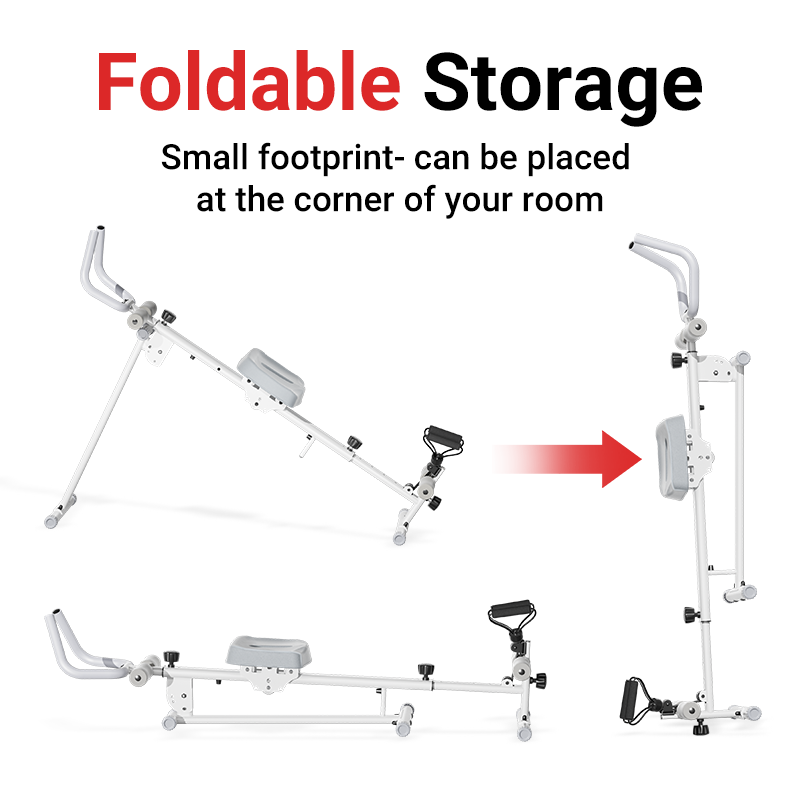 UMAY 4-in-1 Ab-trainer Combined Rowing Machine