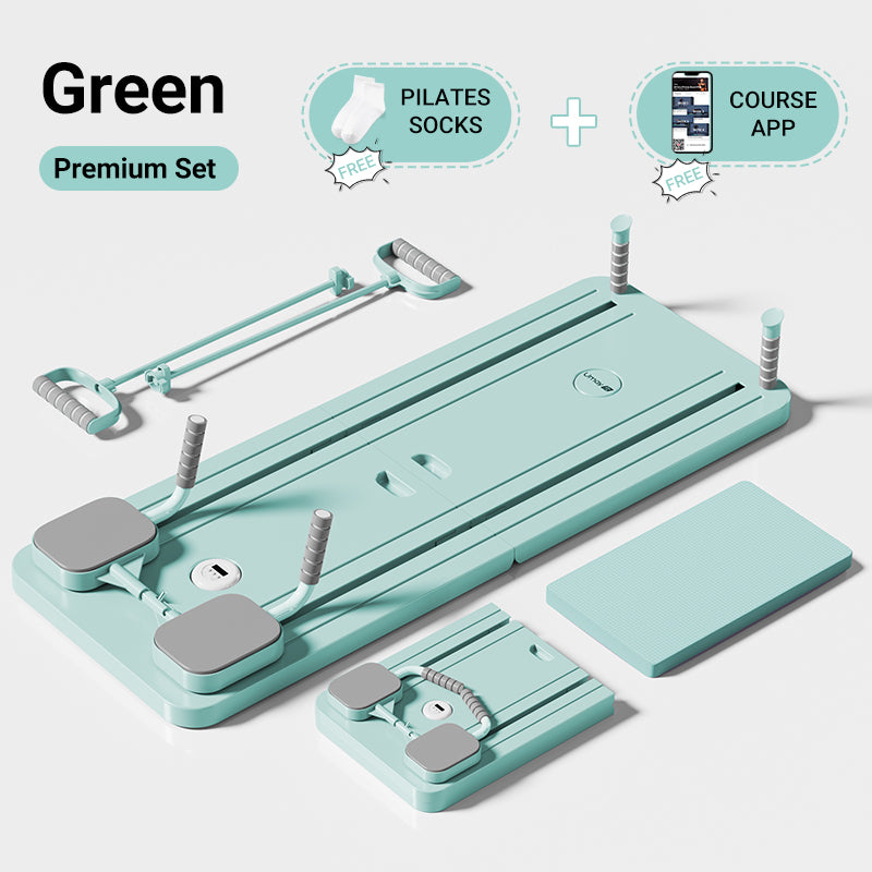 UTB30 Green Premium Set_Umay Portable Pilates Abs Board
