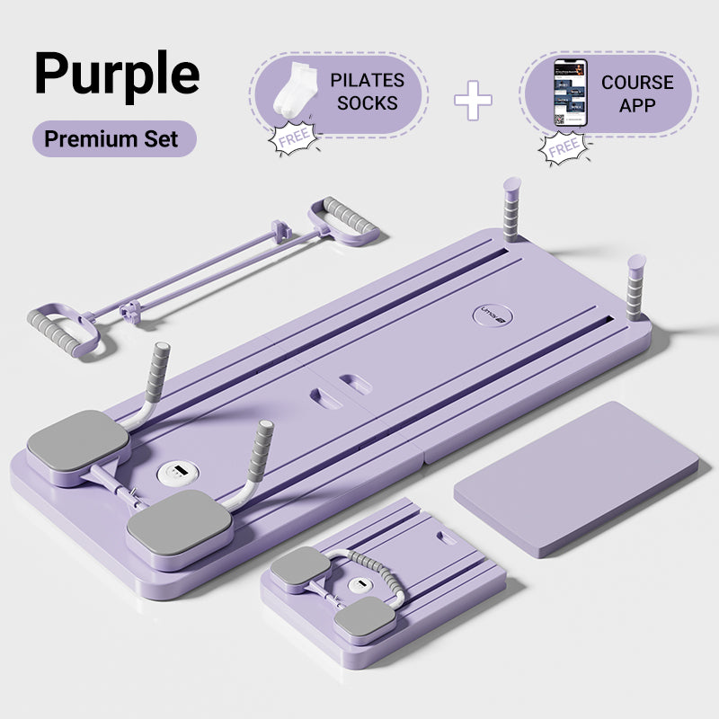 UTB30 Purple Premium Set_Umay Portable Pilates Abs Board