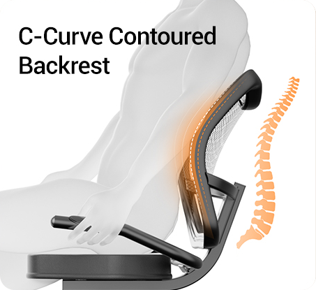 02-1 C-Curve Contoured Backrest, Comfortable n Wide Seat, Adjustable Resistance, 350LBS Weight Capacity _ Umay CBR80 Recumbent Ergonomic Exercise Bike