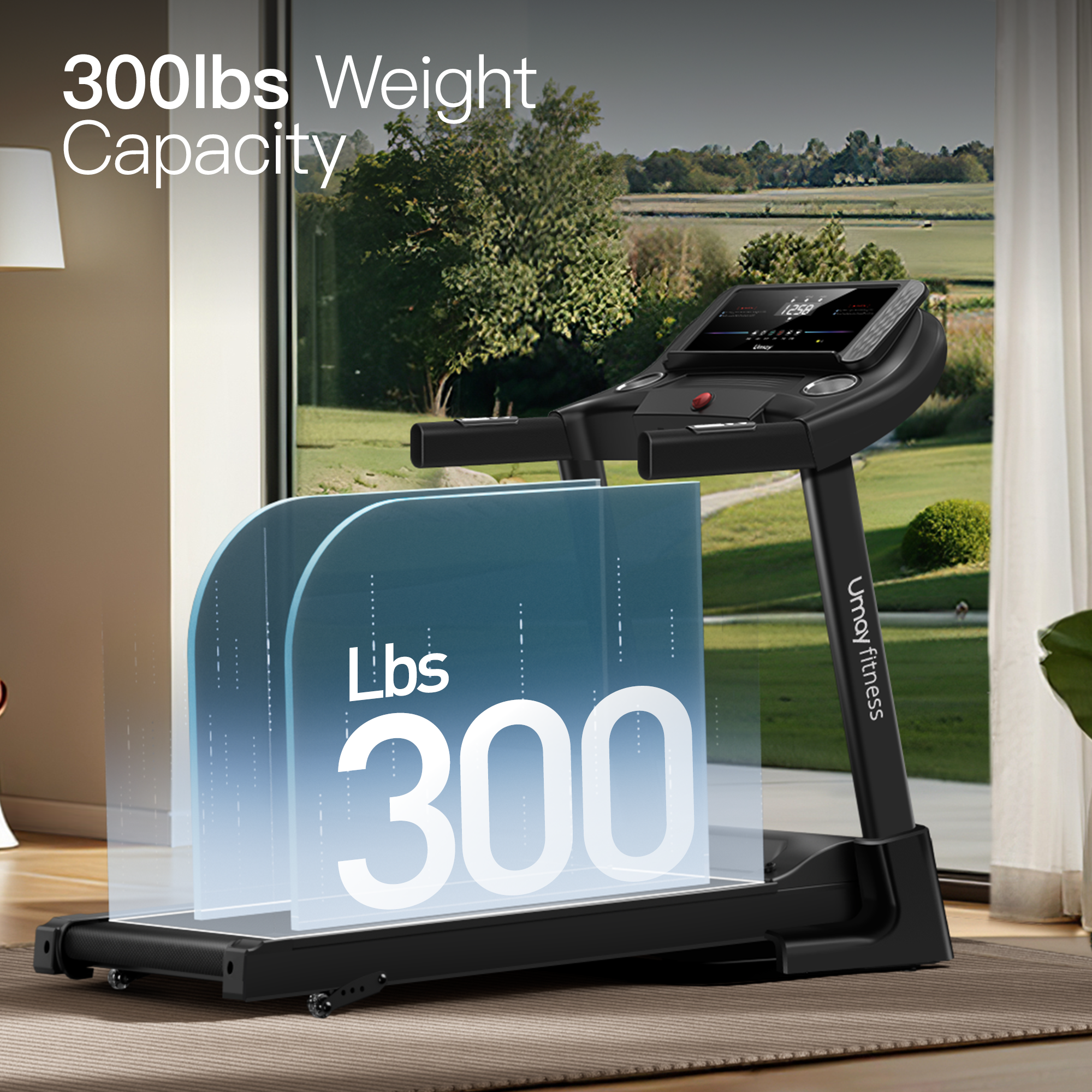 Umay U50 Foldable Smart Treadmill with Incline