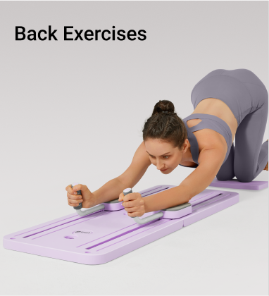 Back Exercises_Various Training Postures, Effectively Burning Fat_Umay TB10 5-IN-1 Training Board