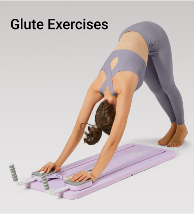 Glute Exercises_Various Training Postures, Effectively Burning Fat_Umay TB10 5-IN-1 Training Board