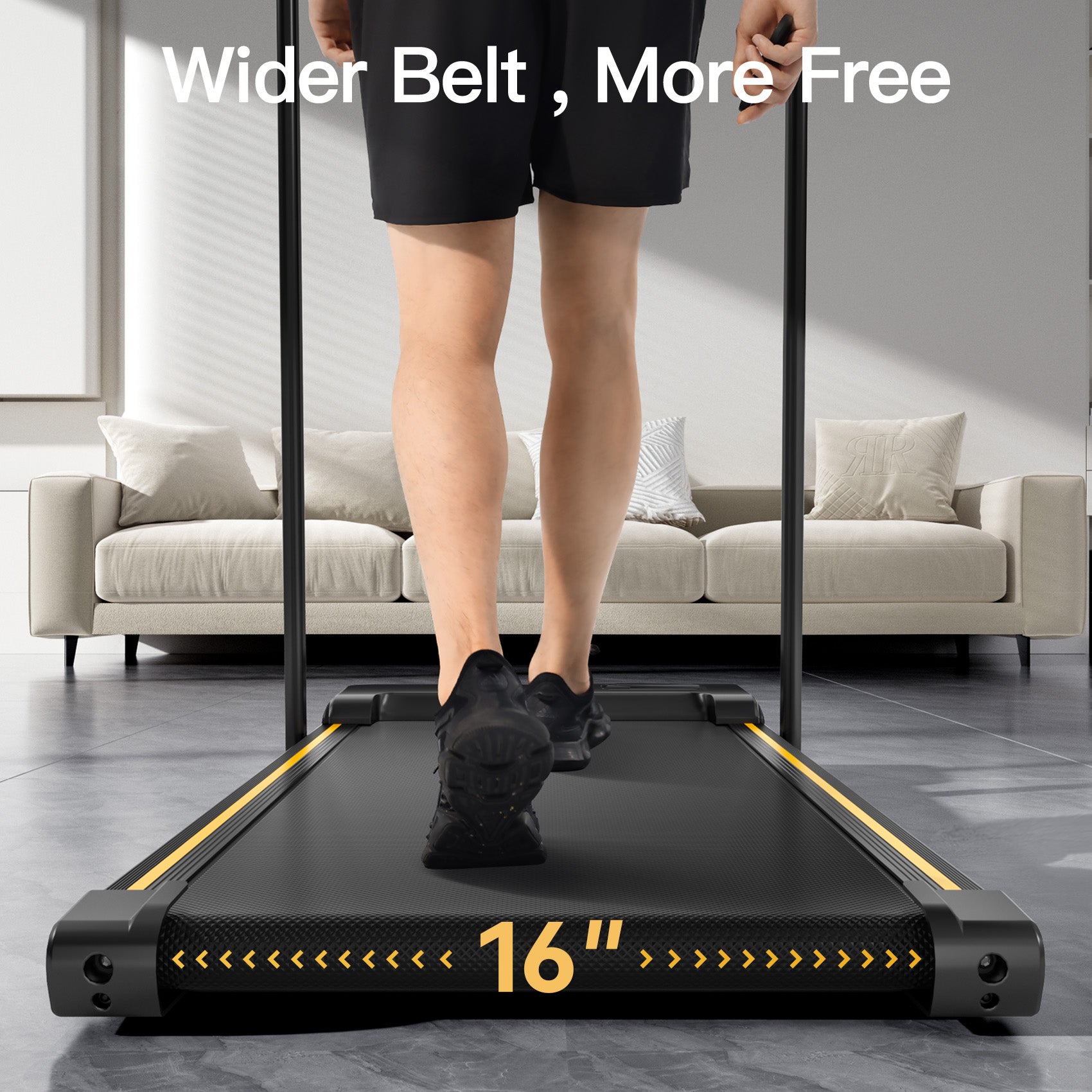 Umay Smart Walking Pad, Under Desk Treadmill and 2-in-1 Walking Pad for Home Office
